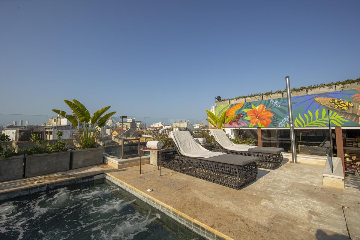 Hotel Voila Centro Historico à Cartagène Extérieur photo